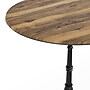 Flash Furniture TopGuard 31.25" Round Wood Dining Table with X-Base, Natural/Black Base (STRD31NATSI2222)~#|#~2B529F59-D20F-49BC-83EEAA504040CCE4_sc7