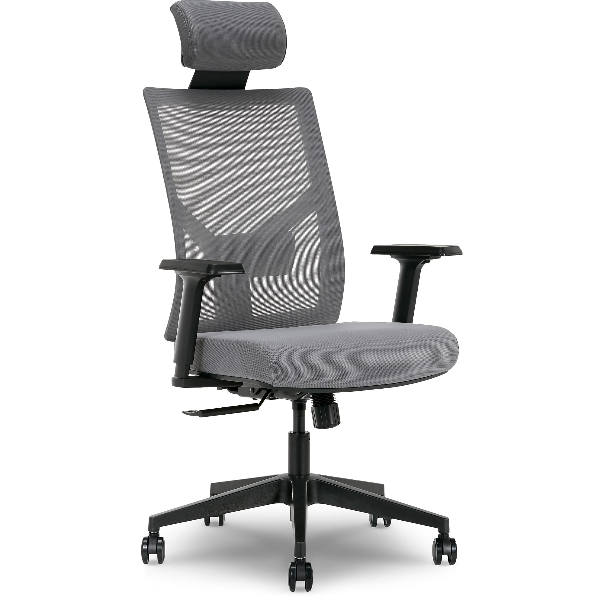 La-Z-Boy Mesh Back Molded Foam Computer and Desk Chair, Gray (51448) Sansujyuku sansujyuku.com