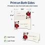 Avery Integrated Cards, 2-1/16" x 3.75", Matte Ivory, 100/Pack (95325)~#|#~2B57369E-6A22-4A00-9C1AA43A8D72E4C9_sc7