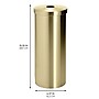 mDesign 3-Roll Steel Toilet Paper Storage Holder with Lid, Soft Brass (25974)~#|#~2B5ECEE5-D7EC-415D-85EF318144F0A275_sc7