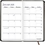 2026 AT-A-GLANCE Fine Diary 3" x 6" Calendar Year Weekly & Monthly Planner, Faux Leather Cover, Black/Brown (74-02-05-26)~#|#~2B5EE922-8ADD-47C7-8128DAC53EFD2FC6_sc7