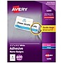 Avery Flexible Laser/Inkjet Name Badge Labels, 2 1/3" x 3 3/8", White, 400 Labels Per Pack (5395)~#|#~2B5F6B5D-5003-4B8F-8EB84C5C527B1514_sc7