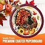 Say Hooray! Bountiful Bird Thanksgiving Paper Plates and Napkins Set, Multicolored, 48/Pack (DTC9850E2G)~#|#~2B601899-88FF-43C5-910E4A07752FED2F_sc7