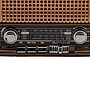 QFX True Wireless Retro-Style Portable Bluetooth AM/FM/Shortwave Radio with Solar Panel, Brown (R-50)~#|#~2B60325C-2B91-4CF5-B7AB6AA953FEA70A_sc7