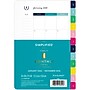 2026 AT-A-GLANCE Simplified by Emily Ley 8.5" x 5.5" Monthly Planner Refill Pages, Multicolor (EL100-4211-26)~#|#~2B60EDC6-F94D-4671-AC3B131D2CD5655B_sc7