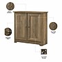 Bush Furniture Cabot 30" Storage Cabinet with 2 Shelves, Reclaimed Pine (WC31598)~#|#~2B6202B3-3013-4ED8-A826908175B51C43_sc7