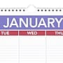 2027 AT-A-GLANCE 20" x 30" Monthly Wall Calendar, White/Purple (PM4-28-27)~#|#~2B62DF3D-333D-49B1-8242B0B5A60C06A0_sc7