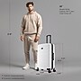 InUSA Trend 28" Hardside Suitcase, 4-Wheeled Spinner, TSA Checkpoint Friendly, White (IUTRE00L-WHI)~#|#~2B63ED2C-4B75-4427-A4B99AC56274FB63_sc7