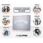 Alpine Industries Toilet Seat Cover Dispenser, Half-Fold, Stainless Steel (483-PKG)~#|#~2B642FED-7DBE-4296-867767F701570666_sc7