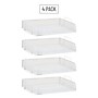 Mind Reader Metal Side Loading Stackable Letter Tray, White (DSTACK4-WHT)~#|#~2B65EDE7-AA40-49B1-9360986453672ED8_sc7
