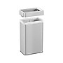 HLS Commercial Stainless Steel Trash Can with Open Lid, 18-Gallon, Silver (HLS18UOT)~#|#~2B674F70-A631-4B21-B769B241F443430C_sc7