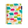 Carpe Diem Color Wash 5-Subject Subject Notebooks, 7.09" x 10", College Ruled, 100 Sheets, Assorted Colors, 3/Pack (9032-CD)~#|#~2B6A1347-E5C8-4BC2-B5415F23C8C1B884_sc7