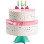 Say Hooray! Birthday Brights 3D Cake Table Centerpiece, 3/Pack (DTC382623CNTR)~#|#~2B6D8CC6-C44E-473E-B563286F5D774D24_sc7