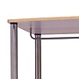 Household Essentials 3-Section Rolling Laundry Sorter with Lid, Steel, Ashwood (7051-1)~#|#~2B6E6064-5E02-4B6E-8A5529069BF09EF9_sc7