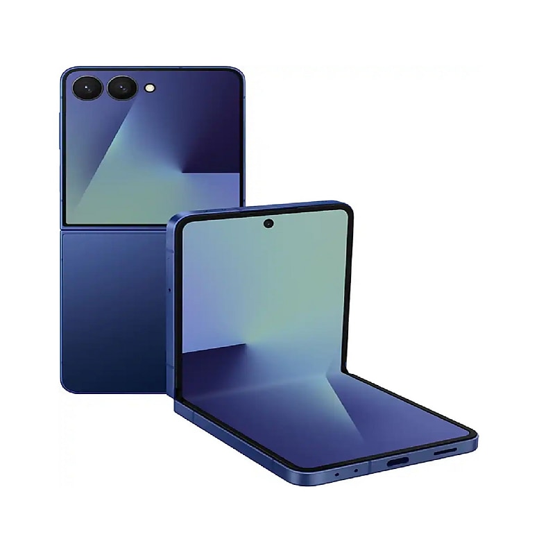 Samsung Galaxy Z Flip7 FE 5G Foldable Unlocked Smartphone Cell Phone, 512GB, Blue Shadow (SM-F766UDBEXAA) image 1
