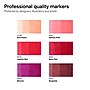 Winsor & Newton Promarker Dual-Tip Alcohol Based Marker, Red Tones, 6/Pack (WNX0290159)~#|#~2B72A34E-15A8-4D31-941F6C6B6A481D0C_sc7