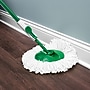 Libman Tornado Microfiber Spin Mop & Bucket, Green/White (1283001)~#|#~2B733D00-684A-4B10-9EC020E6C9C143B4_sc7