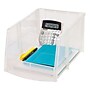 Iris Large Stackable Plastic Storage Bin, 8" x 14.75"x 10", 12 Qt., Clear (200550)~#|#~2B7509A7-A7E5-407E-906B92F2A644402C_sc7