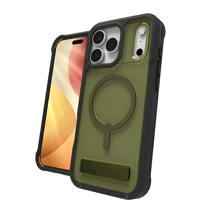 Zagg Rainier Snap with Kickstand MagSafe Phone Case for Apple