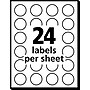 Avery Laser/Inkjet Color-Coding Labels, 3/4" Dia, Yellow, 1,008 Labels/Pack (5462)~#|#~2B7BA1CE-4721-4D8C-86D11540C0A5E020_sc7