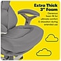 Serta Claremont Ergonomic Faux Leather Swivel Executive Chair with Back in Motion Technology, Gray (44186A)~#|#~2B7CBBE0-15FC-4AEE-8F7697CE5FA3B10F_sc7