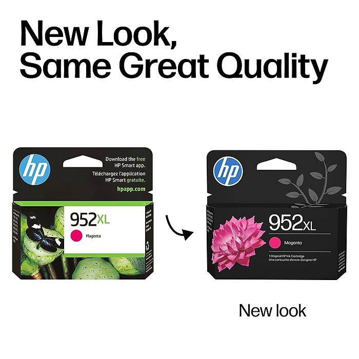 HP 952XL Magenta High Yield Ink Cartridge, Prints Up to 1,450