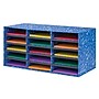 Bankers Box Classroom collection, 15-Compartment Literature Organizers, 28.5" x 12.375", Blue (3384301)~#|#~2B888E1A-C1F8-4F5E-A60B99C0D8911C8F_sc7
