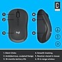 Logitech M220 Silent Wireless Ergonomic Ambidextrous Optical Mouse, Graphite (910-006127)~#|#~2B8905DE-AAB4-4E36-9C791CFEC9E38C4D_sc7
