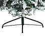 Nearly Natural 8-ft Slim Flocked Montreal Fir Artificial Christmas Tree with 400 Warm White LED Lights (T3312)~#|#~2B89D4C0-EB38-4304-BE503140BCFAEE35_sc7