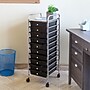 Seville Classics 10-Drawer Storage Cart, Black (SHE16218KB)~#|#~2B89DB2C-B078-43DB-B046E59BC7B179A0_sc7