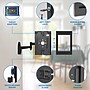 Mount-It! Adjustable Anti-Theft iPad Wall Mount, Black (MI-3774B_G10)~#|#~2B8B7AD4-5DBA-45CB-B44E2DAEF7529324_sc7