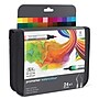 Winsor & Newton Promarker Dual-Tip Watercolor Alcohol Based Marker, Basic Collection, 24/Pack (WNX0290171)~#|#~2B8BBF58-EA9B-4CBC-B8B51928F01E0B8C_sc7