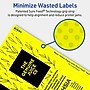 Avery Rectangle Laser/Inkjet Multipurpose Labels, 3-1/4" x 8-3/8", Neon Yellow (120/Box)~#|#~2B8C48DF-B5AA-4936-9D476ED30804B69C_sc7