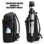 USA GEAR S Series DSLR Camera Backpack with Laptop Compartment, Black and Blue (GRSLS17100BLEW)~#|#~2B8D2330-F179-4623-B06EA65A04619E63_sc7
