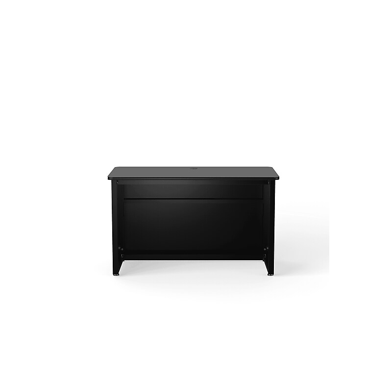 VersaDesk 48"W Enclosed Versa Classroom Desk, Black (CD4824-BB) image 1