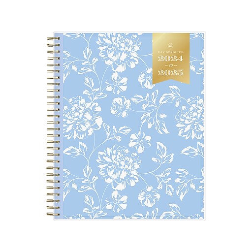 20242025 Blue Sky Day Designer Annabel 8" x 10" Academic Monthly