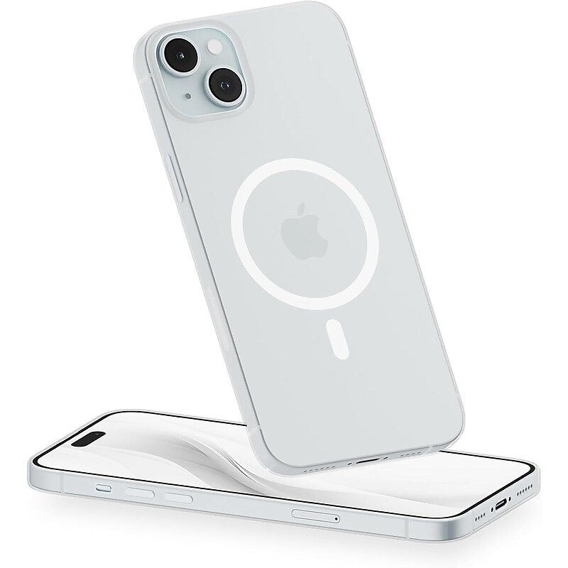PEEL Magnetic MagSafe Phone Case for iPhone 15 Plus, Clear (I15 PLUS MAGSAFE CLE) image 1