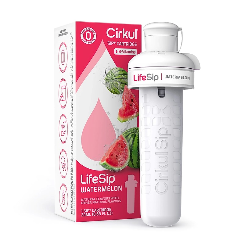 Cirkul LifeSip Sugar-Free Watermelon Flavor Cartridge (850021373412) image 1