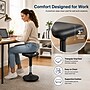 Uncaged Ergonomics Wobble Stool Armless Vinyl Active Stool, Black (WSL-B)~#|#~2B9938CC-398D-4B29-BB4CBE633E4DABD8_sc7
