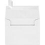 JAM Paper Self Seal A2 Booklet Envelope 4 3/8" x 5 3/4", Bright White, 50/Pack (4870-WPP-50)~#|#~2B9952D5-0C0D-47D8-AB1219AA1A336F69_sc7