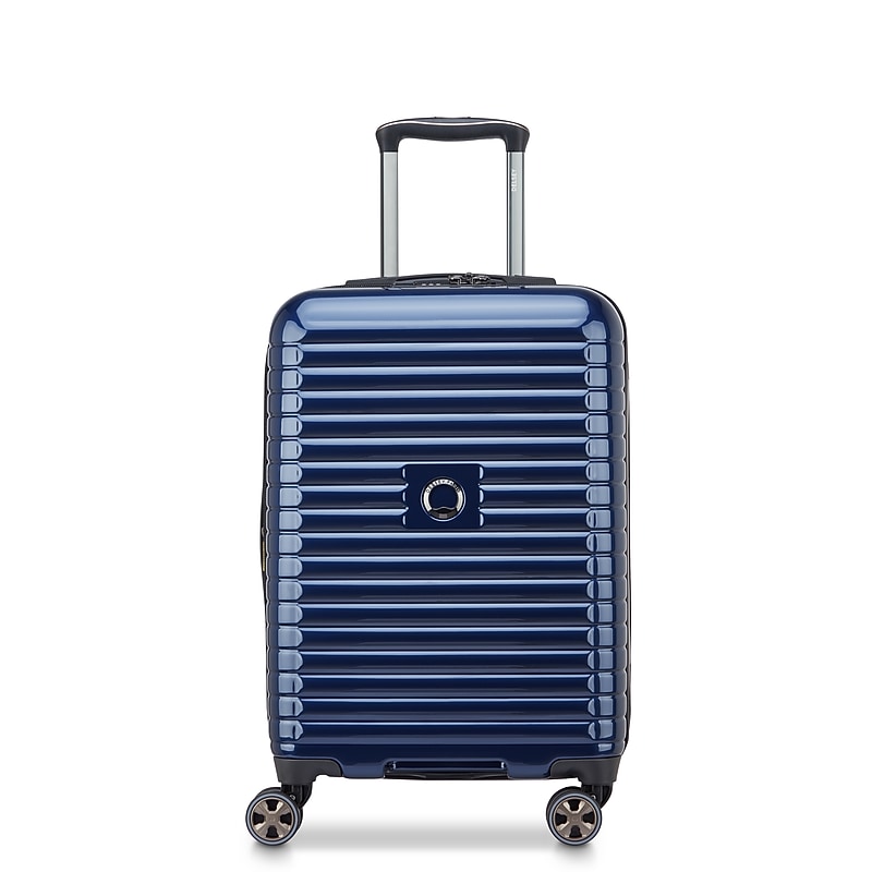 Delsey Cruise 3.0 20" Hardside Carry-On Suitcase, 4-Wheeled Spinner, TSA Checkpoint Friendly, Navy (40287980522) image 1