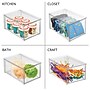 mDesign Plastic Organizer, Clear (25720RW) ~#|#~2BAA0709-4896-40D6-AC9270932575D176_sc7
