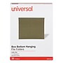 Universal Reinforced Recycled Hanging File Folder, Letter Size, Standard Green, 25/Box (UNV14141)~#|#~2BAB3154-E6CD-427C-8CDDABB7E357CB7A_sc7