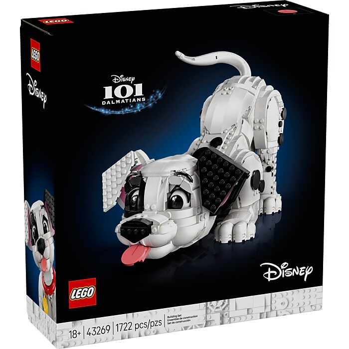 ◆K★◆ LEGO Disney 101 Dalmatians Puppy, 1722 Pieces (43269) | Staples