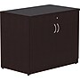 Lorell Essentials Series 29.5" Storage Cabinet With 2 Doors, Espresso (LLR18226)~#|#~2BB0719A-56E3-4D52-ABBCF764B7601775_sc7