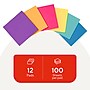 Staples Sticky Notes, 3" x 3", Sorbet Colors, 1200 Sheets - Pastel Self-Stick Notes for Planning, Lists & Office Use~#|#~2BB0A236-9643-4C52-A7A27781351B504A_sc7