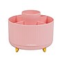 Mind Reader 5-Compartment Rotating Plastic Pen Holder, Pink (SPINPEN-PNK)~#|#~2BB3EA2D-65A5-4D26-B65FF2B1E1BBAEC3_sc7