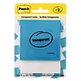 Post-it Transparent Sticky Notes, 2.875" x  2 .875", Assorted Colors, 36 Sheets/Pad, 2 Pads/Pack (600-2TRCOL)~#|#~2BB4089B-8255-4356-8C268837A011DD35_sc7