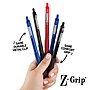 Zebra Z-Grip Retractable Ballpoint Pen, Medium Point, 1.0mm, Red Ink, Dozen (20630)~#|#~2BB7454E-D268-4B09-896A29DF5EEF9654_sc7