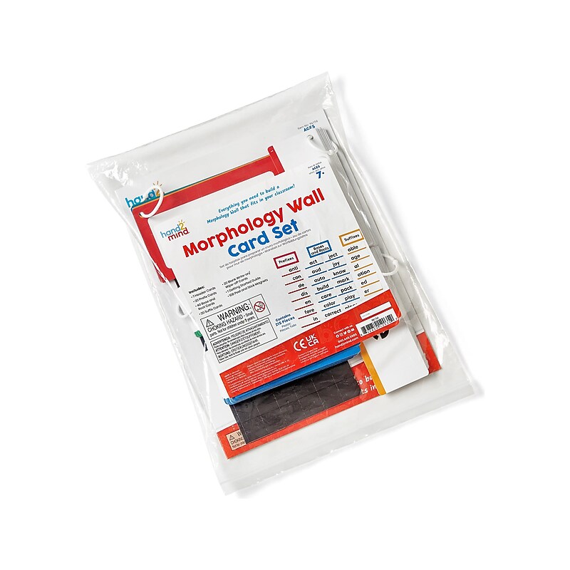 hand2mind Morphology Wall Card Set (96154) image 1